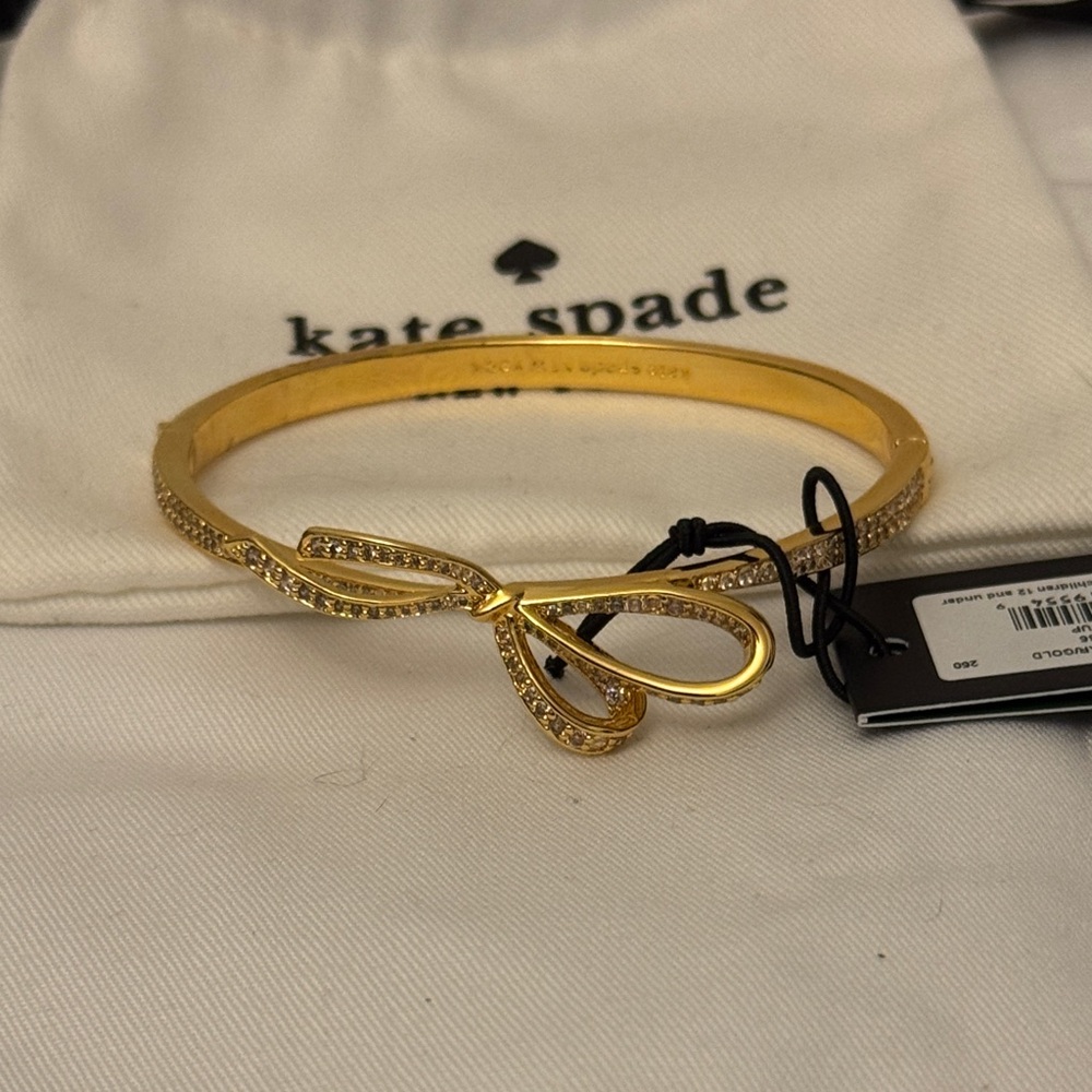 NWT Kate spade all tied up bracelet.